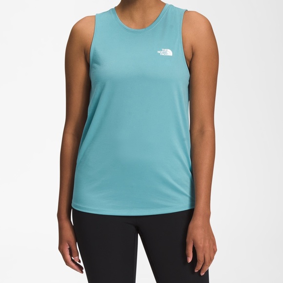 The North Face Women's Light Blue Tank Top - Picture 1 of 10